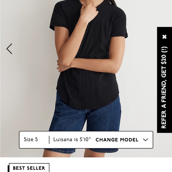 Madewell basic tee - Picture 3 of 3